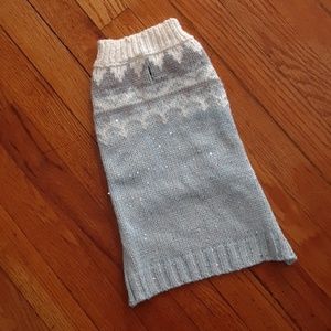 Dog sweater size medium
